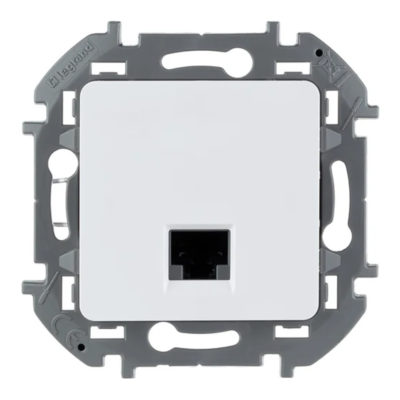 Розетка информацион. RJ45 INSPIRIA белый