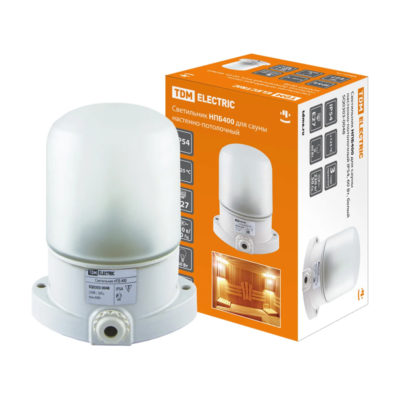 Navigator Светильник  наклонный НПБ400-1  баня/сауна IP54 60W керамика