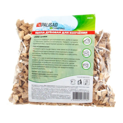 Щепа дубовая для копчения 200г