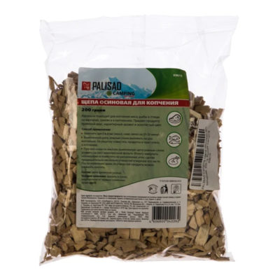 Щепа осиновая для копчения 200г