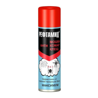 Аэрозоль-репелент от комаров