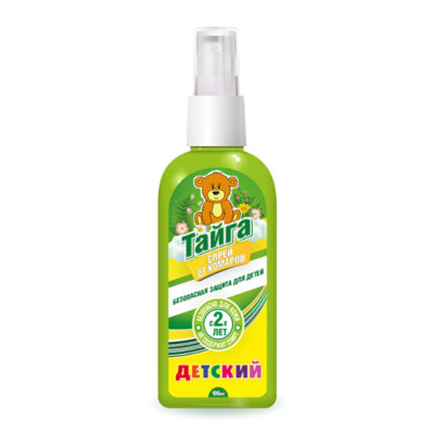Спрей от комаров детский ТАЙГА 100мл