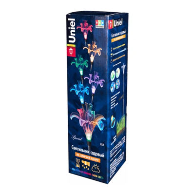 USL-S-104/MT810 Светильник садовый на солнеч.батарее "LILY"