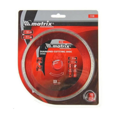 Диск алмазный отрезной сплошной D150*22