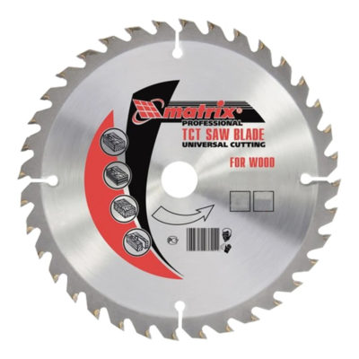 Пильный диск по дереву 190*20мм 36 зубьев Matrix