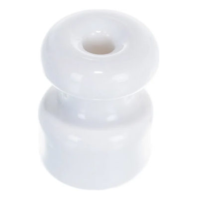 Изолятор керамический РЕТРО белый