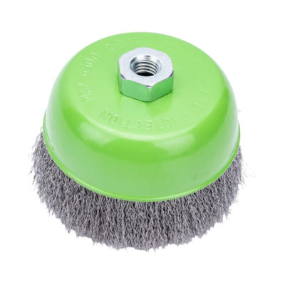 Щетка для УШМ 125мм М14 "чашка" витаяпроволока 0