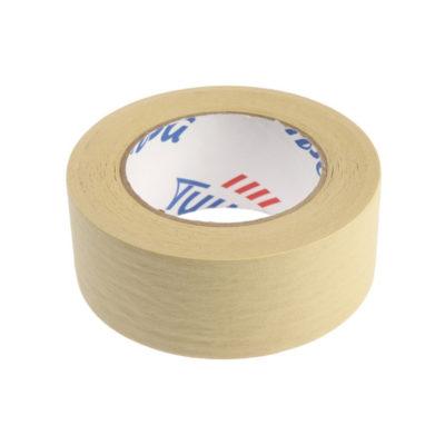 Лента малярная ТУНДРА клейкая термостойкая (160*) 48мм*50м