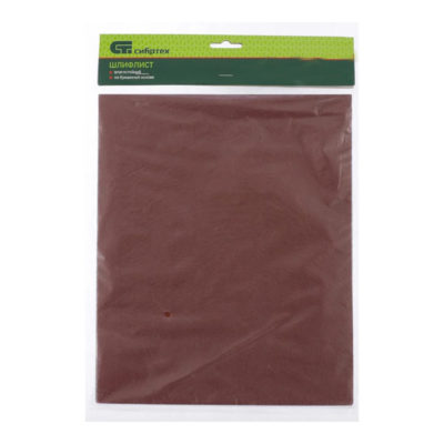 Шлифлист на бумажной основе