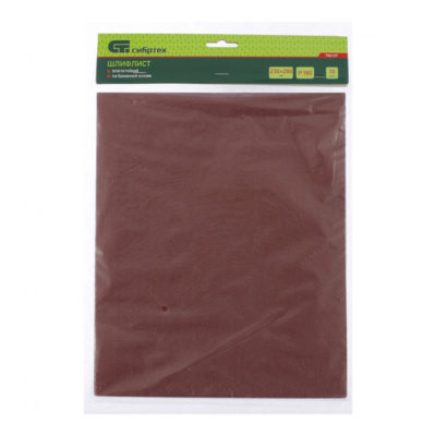 Шлифлист на бумажной основе