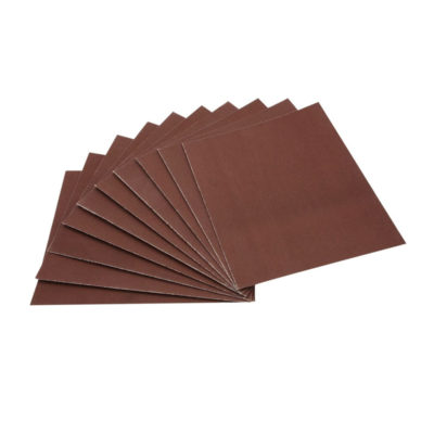 ШЛИФЛИСТ НА ТКАНЕВ.ОСНОВЕ ВОДОСТ. Р400 ЛИСТЫ 240*170 ММ ПАЧКА 10 ШТ.