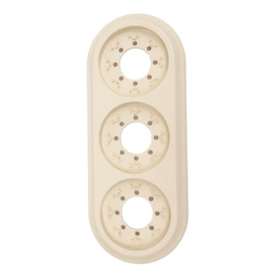 Рамка 3-мест. бежевый РЕТРО