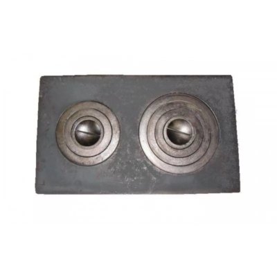 Плита печная 2-х комфор. П2-5 (760*435мм)