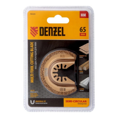 Насадка для МФИ режущ. полукругл. по плитке и дереву 65 мм