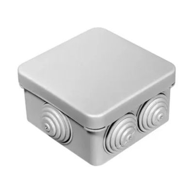 Коробка распаячная 80*80*40мм (серая)