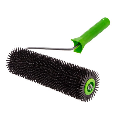 Валик игольчатый 240 мм острая игла с ручкой