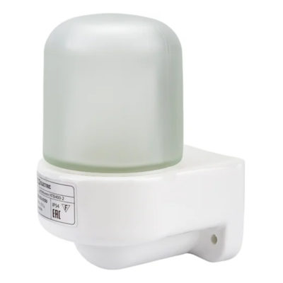 НПБ 400-2 Светильник пылевлагозащ. IP54 (для сауны) настен.угловой