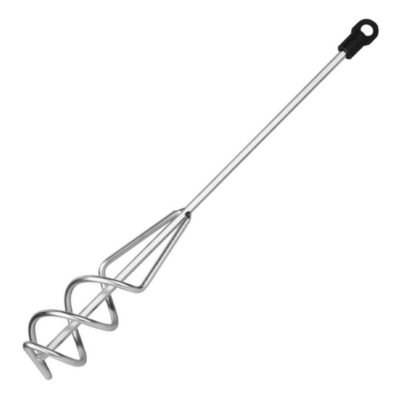 Миксер из оцинкованной стали 60*400 мм для песчано-гравийных смесей