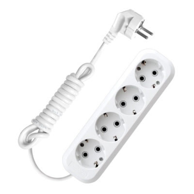 Сетевой удлинитель 4 розетки 3м 16А