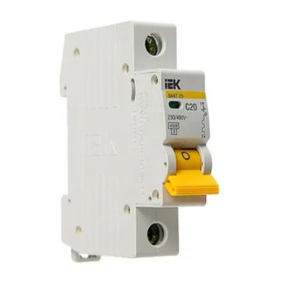 Автомат 1Р 20А IEK