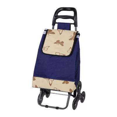 Тележка багажная с сумкой "Бабочки" 30 кг