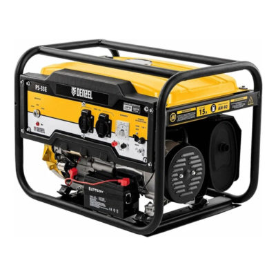 PS-33E Генератор бензиновый 3