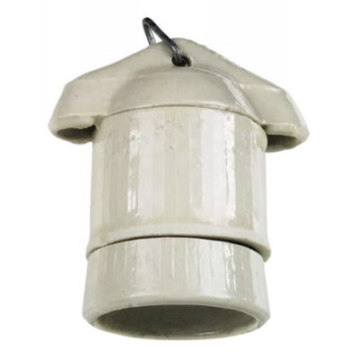 Патрон электрич. Е27 подвесной керам. УК02