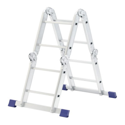 Лестница шарнирная алюмин. 4 секц. по 2 ступ. Сибртех