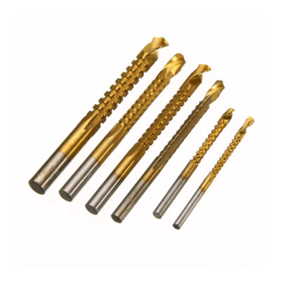 Набор сверел фрезеровальных (3-8 мм) 6 предм.