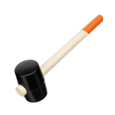 Киянка черн.резина 450 г дерев.ручка