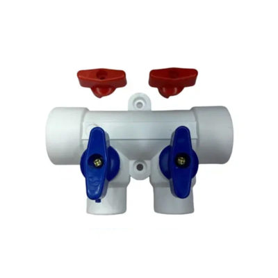 Коллектор с шаровыми кранами 32*20*2