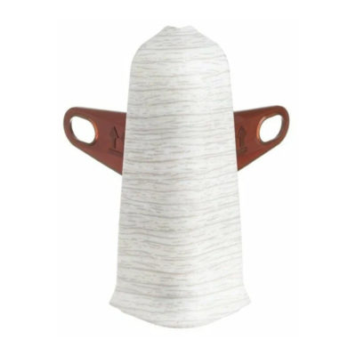 Торцевые(пара) д/плинтуса 70 мм Деконика Клен патина 265