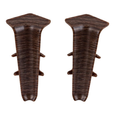 Угол внутренний д/плинтуса 70 мм Деконика Венге 301