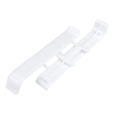 Соединитель для плинтуса 85 мм Деконика Белый 001