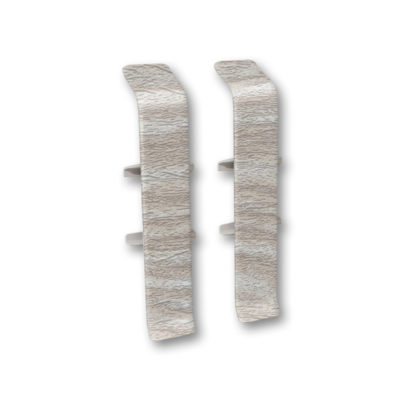 Соединитель д/плинтуса 85 мм Деконика Кремово-белый 033