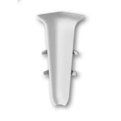 Угол внутренний д/плинтуса 85 мм Деконика Платиново-серый 036