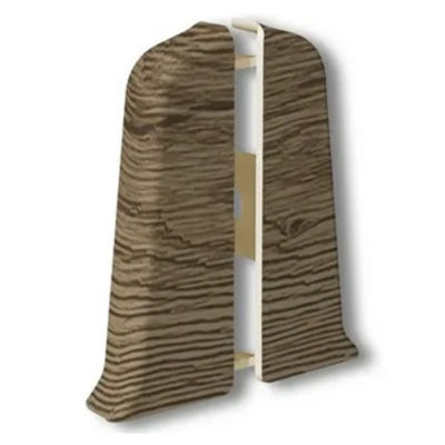 Торцевые(пара) д/плинтуса 85 мм Деконика Дуб рустик 211