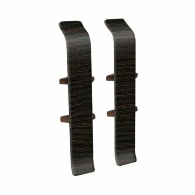 Соединитель д/плинтуса 85 мм Деконика Венге темный 303