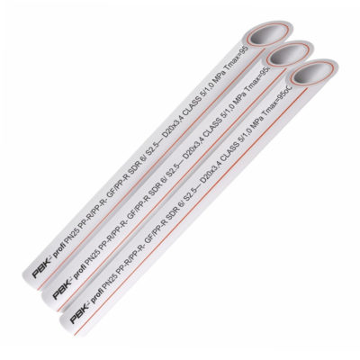 Труба РВК армированная стекловолокном PN25 Д32 (4м)