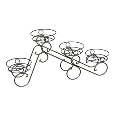 Подставка д/цветов напольная(4цв.) антик медь