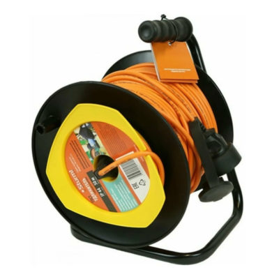 Удлинитель на катушке садовый б/з ПВС 2*0