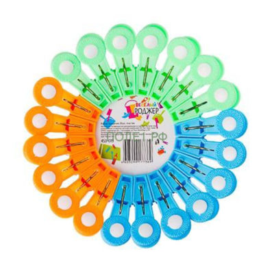 Набор прищепок 20 шт.ВЕСЕЛЫЙ РОДЖЕР