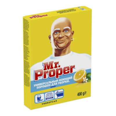 Средство для мытья полов Mr.Proper Лимон 400 г