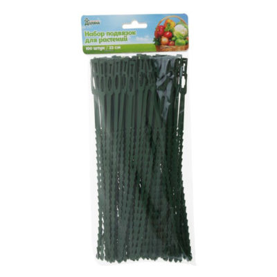 ХОМУТ САДОВЫЙ ДЛЯ ПОДВЯЗКИ РАСТЕНИЙ (НАБОР 50ШТ)