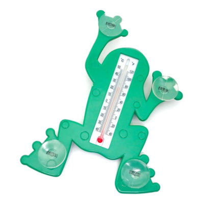 ТЕРМОМЕТР УЛИЧНЫЙ ДЕКОР НА ЛИПУЧКЕ ЛЯГУШКА
