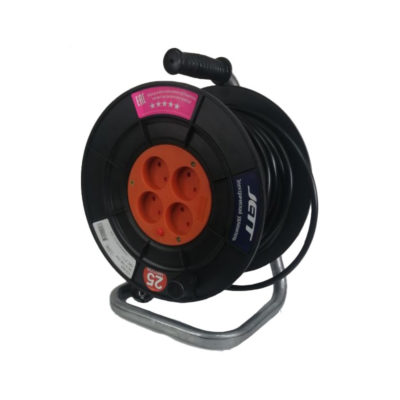 Удлинитель на катушке 4*25 м (ПВС 2*2