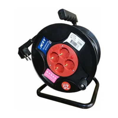 Удлинитель на катушке 4*30 м (ПВС 2*2