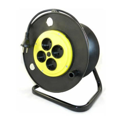 Удлинитель на катушке 4*50 м (ПВС 3*1