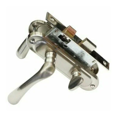 Замок врезной 109-62 мм (матовый никель)