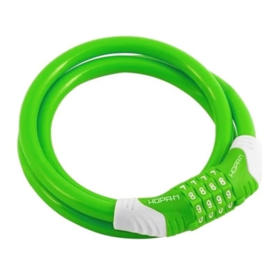 Замок велосипедный №31 10*1000 мм в ассортименте